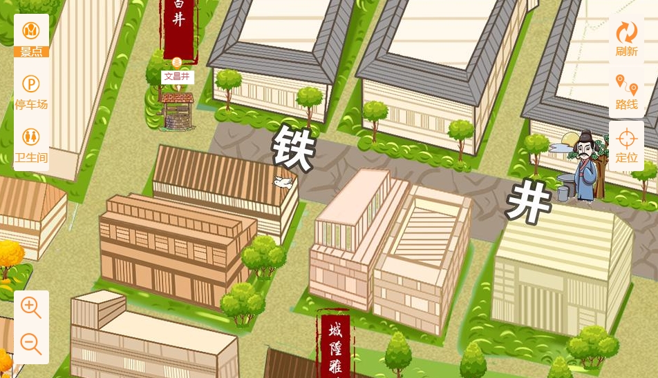 椒江智慧景区：手绘地图与语音导览的完美融合